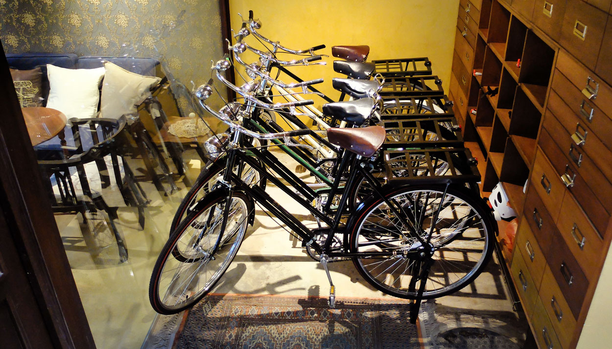 Old Capital Bike Inn's Bike Storage